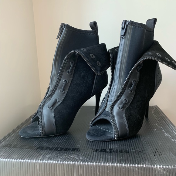 Alexander Wang Shoes Alexander Wang X Hm Black Scuba Heels Eu38 Poshmark